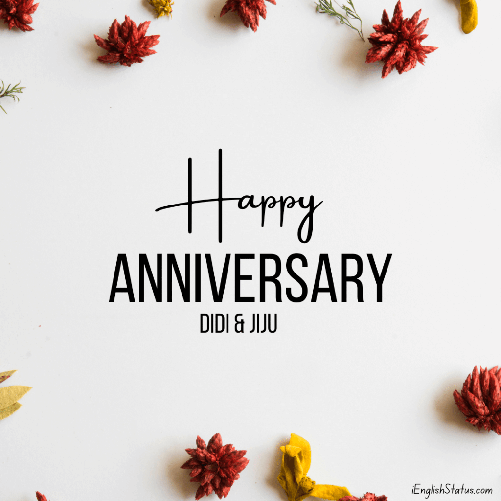 Happy Anniversary Didi Jiju Images