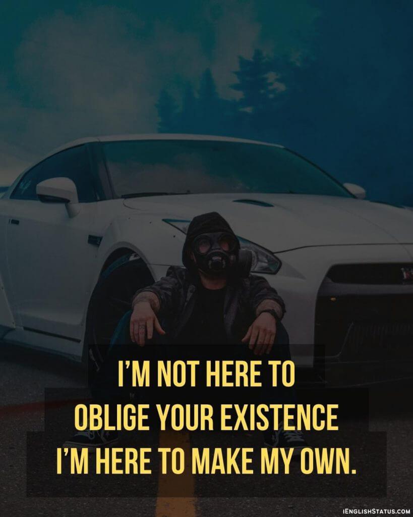 Attitude Whatsapp Status