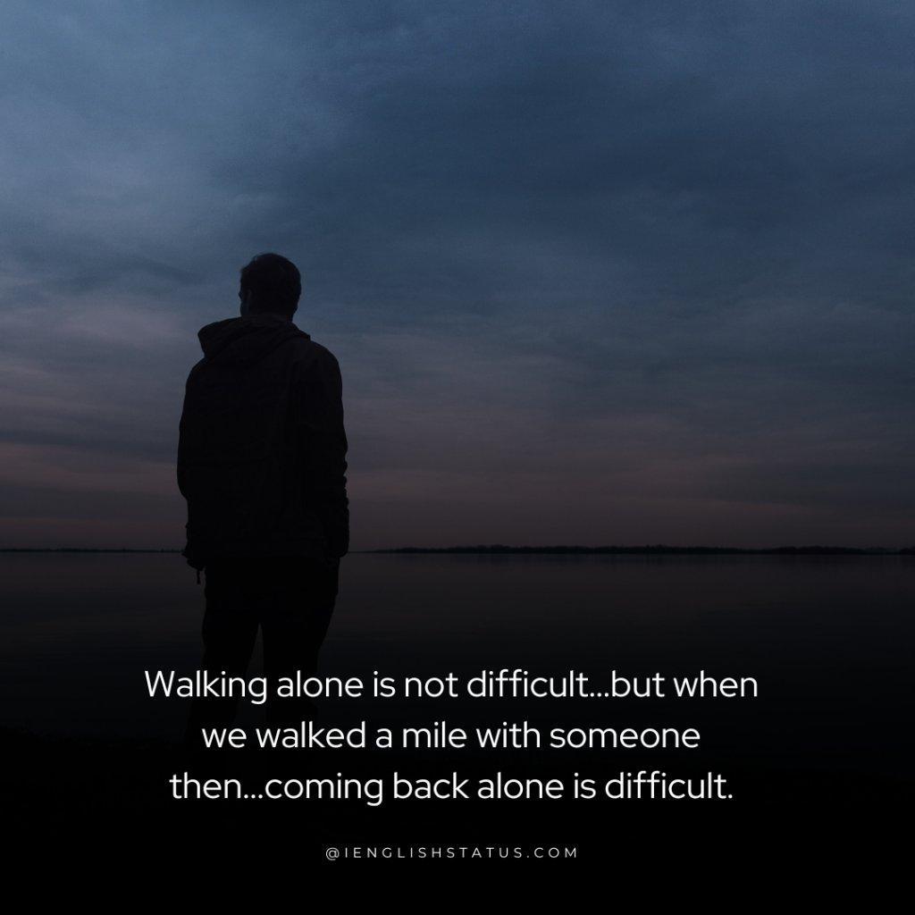 Alone Broken Heart Sad Status