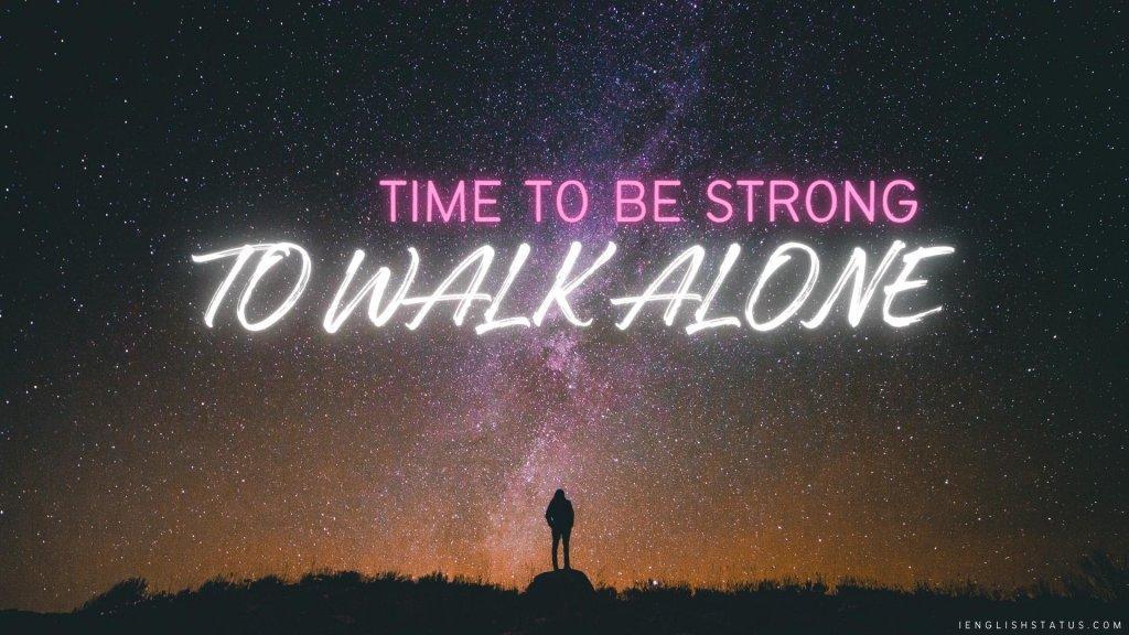 Alone Status for Whatsapp