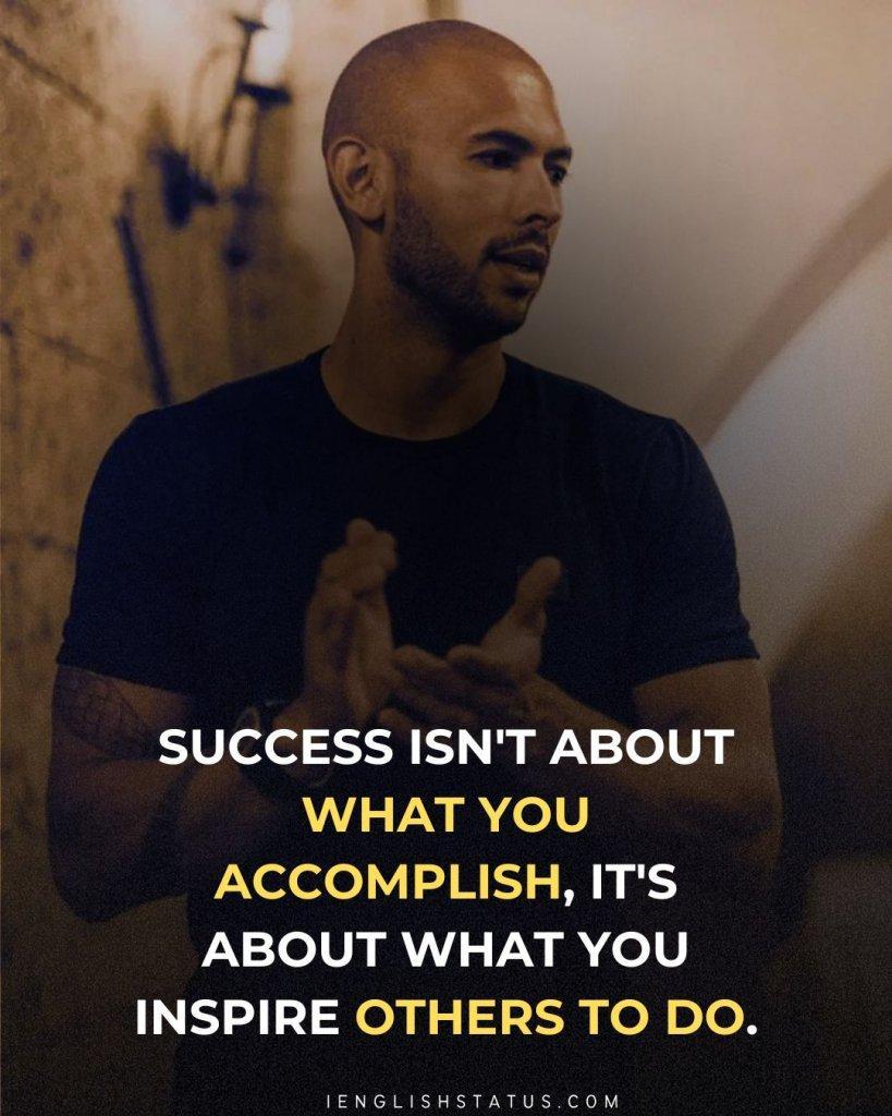 Andrew Tate Quotes About Success