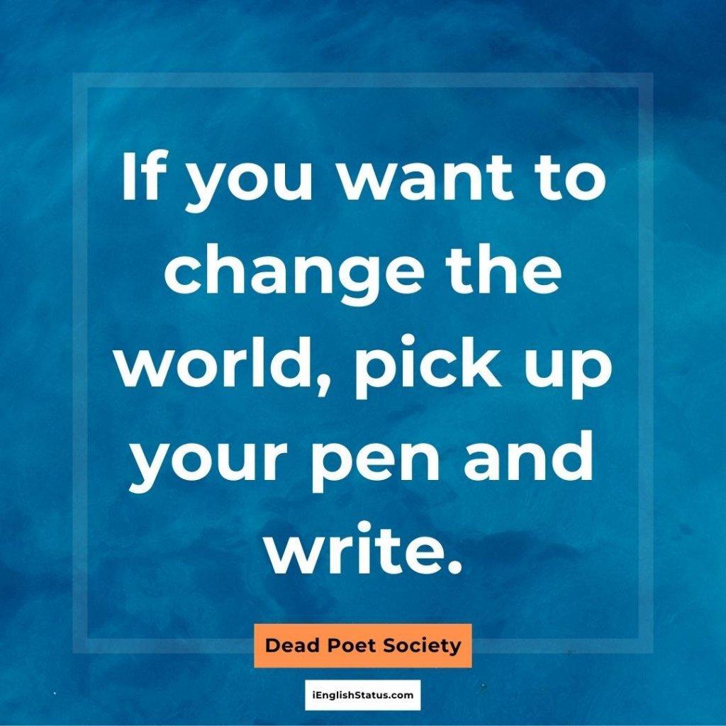 Dead Poets Society Quotes