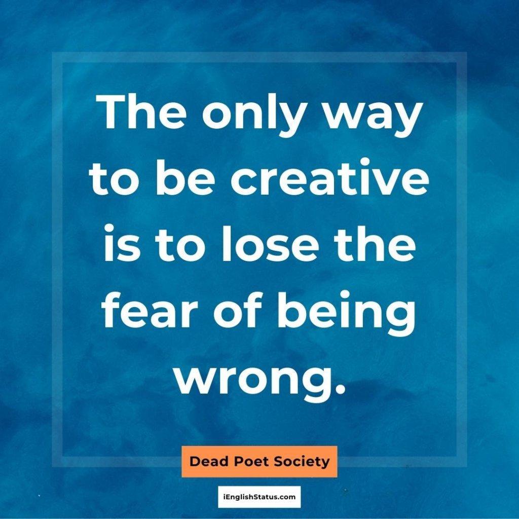 Quotes from Dead Poets Society